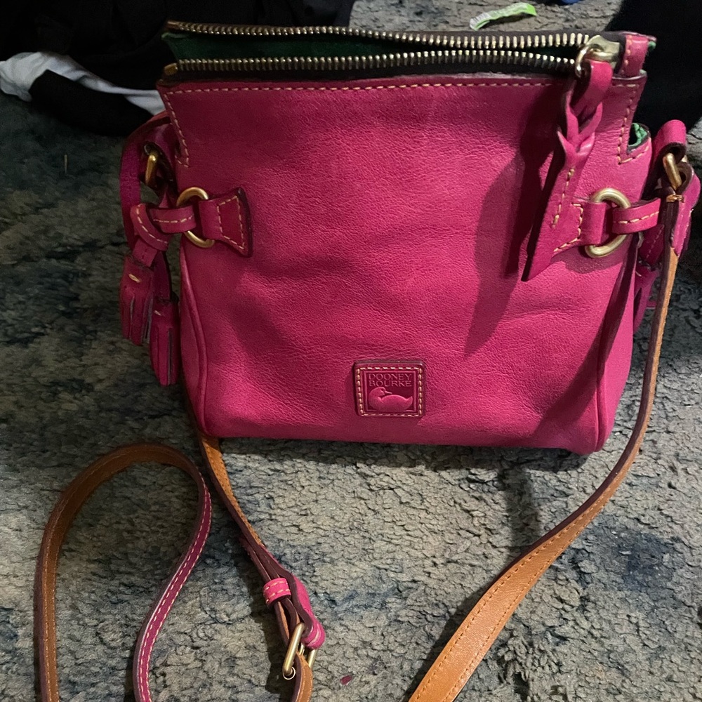 Pink Dooney & Bourke crossbody